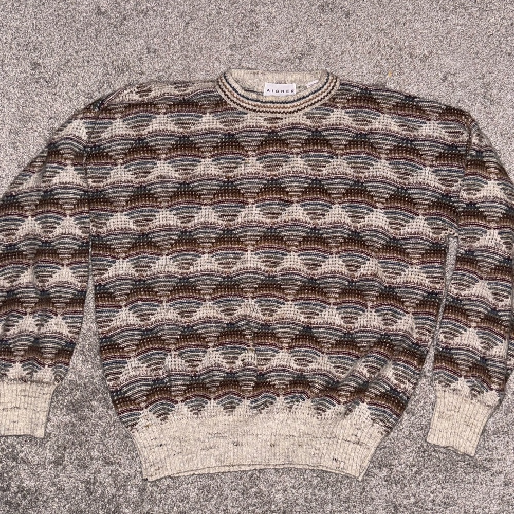 Aigner Men's Multicolor Sweater